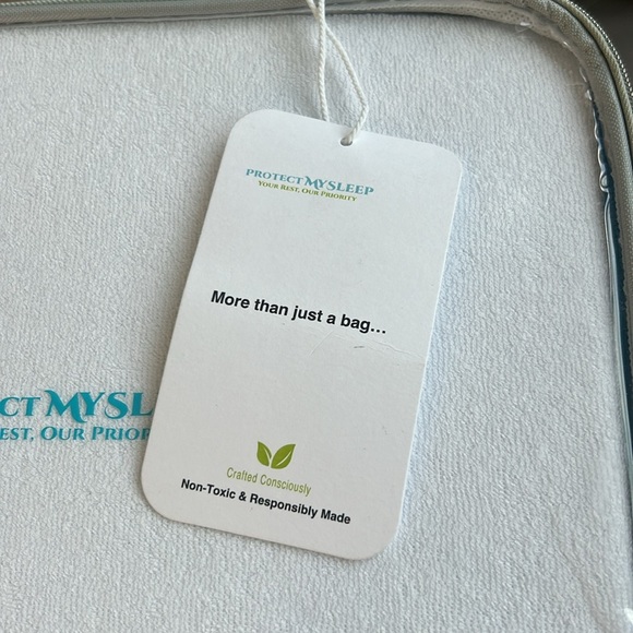 ProtectMySleep® Cotton Terry Mattress Encasement Twin Zippered Mattress Cover - Picture 6 of 12